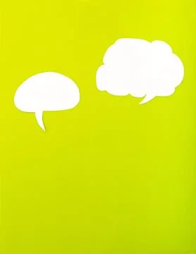 Cartoon bubbles Stock Photos