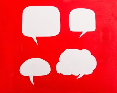 Cartoon bubbles Stock Photos