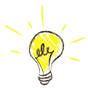 Cartoon Bulb Stock Illustration