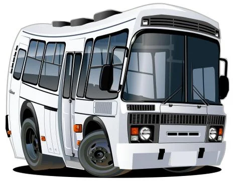 Cartoon bus Stock Illustration