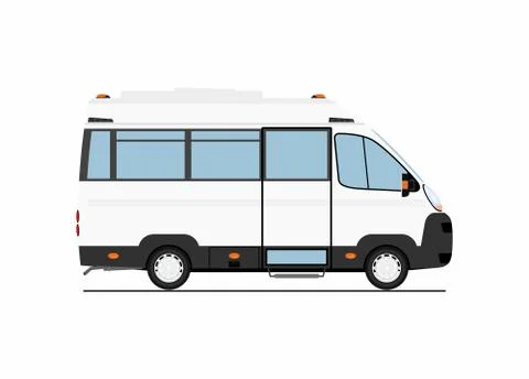 Cartoon bus. Stock Illustration