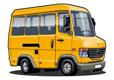 Cartoon bus Stock Illustration