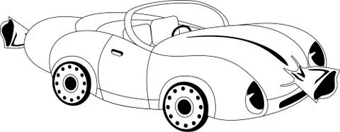 Cartoon car Stock Illustration