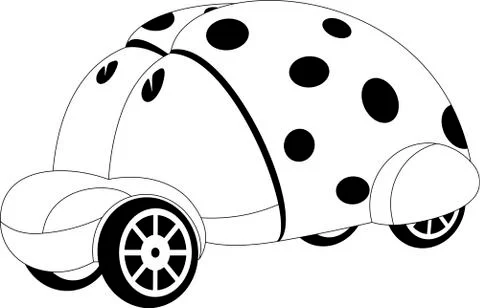 Cartoon car Stock Illustration