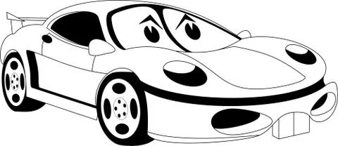 Cartoon car Stock Illustration