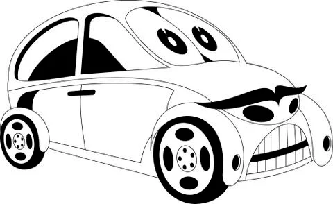 Cartoon car Stock Illustration