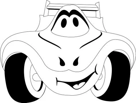 Cartoon car Stock Illustration