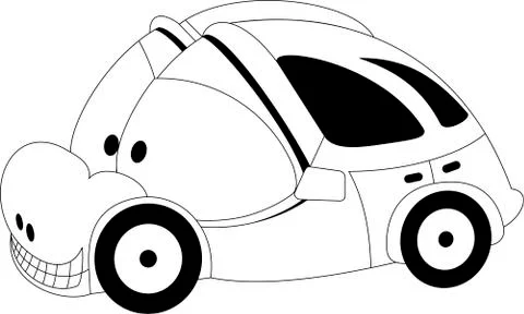 Cartoon car Stock Illustration
