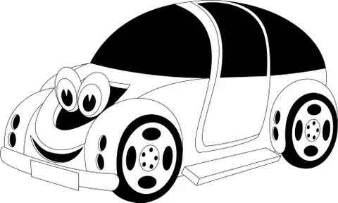 Cartoon car Stock Illustration