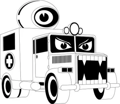 Cartoon car Stock Illustration