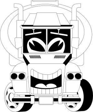 Cartoon car Stock Illustration