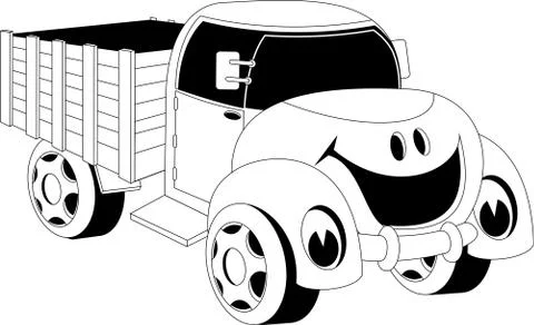 Cartoon car Stock Illustration
