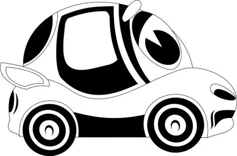 Cartoon car Stock Illustration