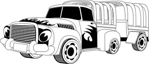 Cartoon car Stock Illustration