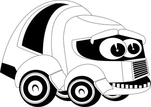 Cartoon car Stock Illustration