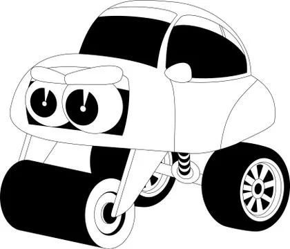Cartoon car Stock Illustration
