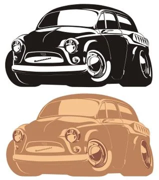 Cartoon car Stock Illustration