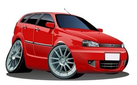 Cartoon car Stock Illustration