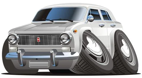 Cartoon car Stock Illustration
