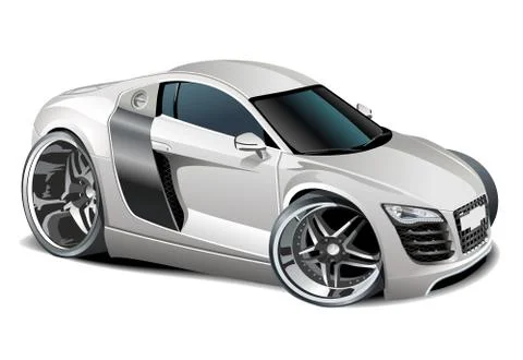 Cartoon car Stock Illustration