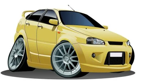 Cartoon car Stock Illustration