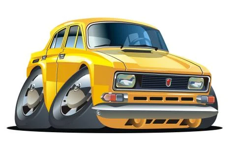 Cartoon car Stock Illustration