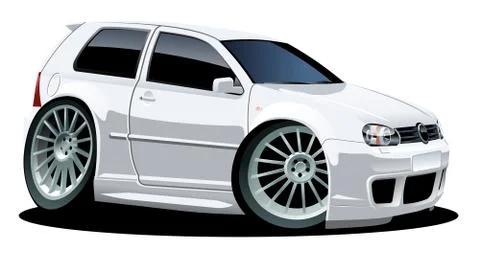 Cartoon car Stock Illustration