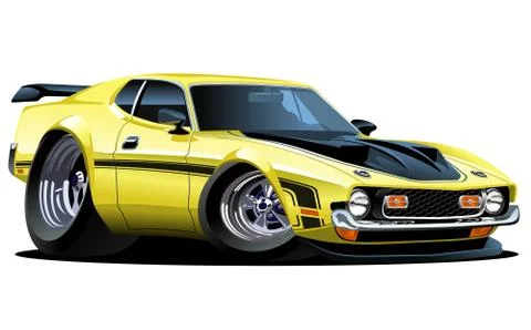 Cartoon car Stock Illustration