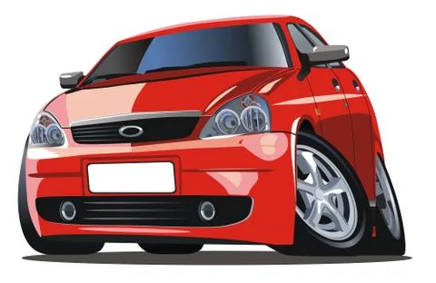 Cartoon car Stock Illustration