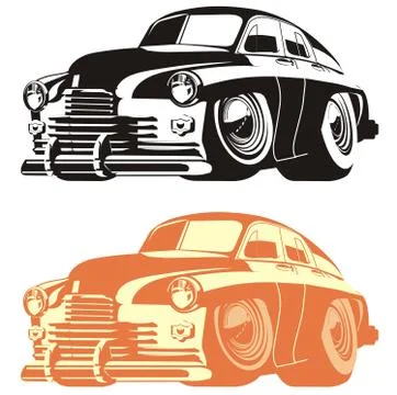 Cartoon car Stock Illustration