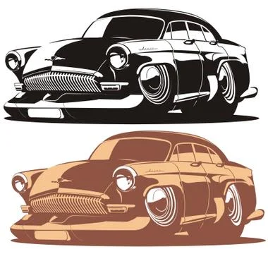 Cartoon car Stock Illustration