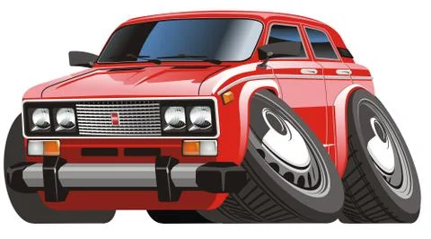 Cartoon car Stock Illustration