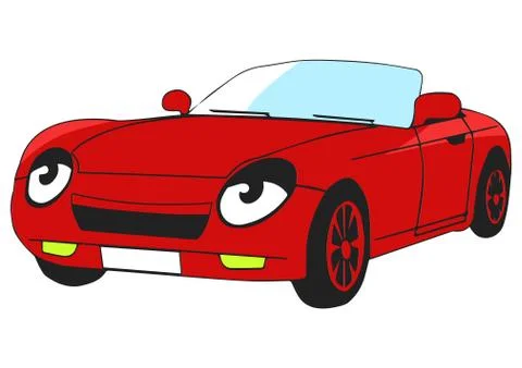 Cartoon Car Stock Illustration