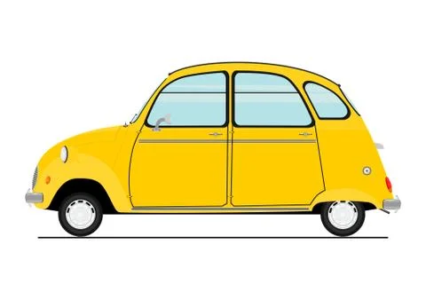 Cartoon car. Stock Illustration