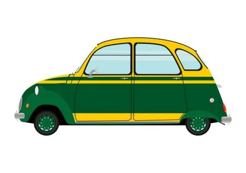 Cartoon car. Stock Illustration
