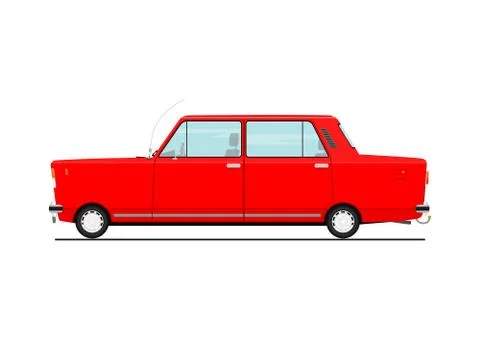 Cartoon car. Stock Illustration