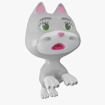Cartoon Cat 3D Model