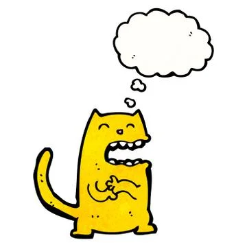 Cartoon cat Ilustración de archivo