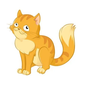 Cartoon cat Stock Illustration