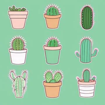 Cartoon cati Stock Illustration