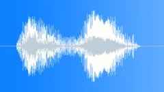 Cartoon caveman unexpected success shoutSound Effect