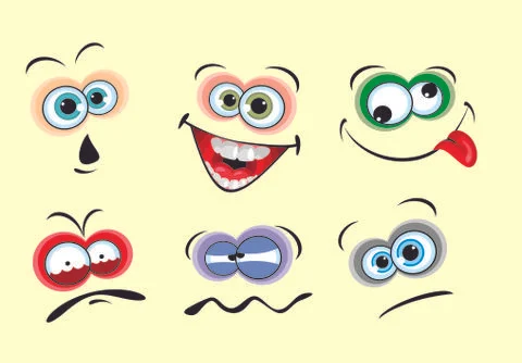 Cartoon character Illustrazione stock