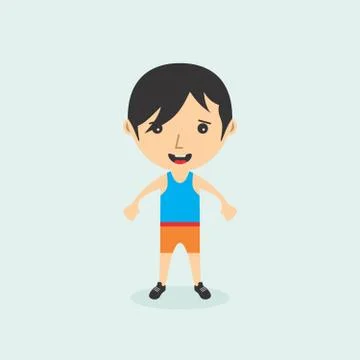 Cartoon character Stock Illustration