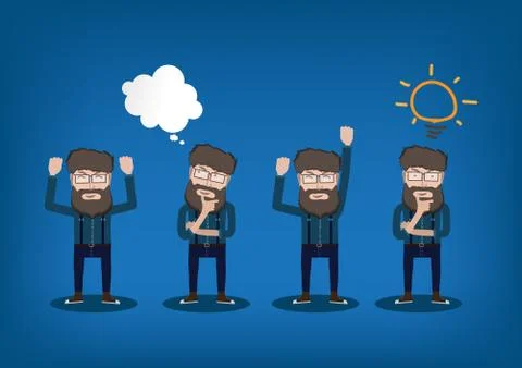 Cartoon character Stock Illustration