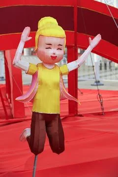 Cartoon character modeling Foto stock
