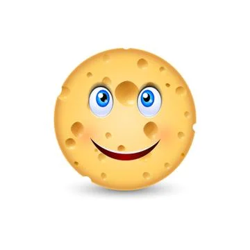 Cartoon Cheese Stock Illustration