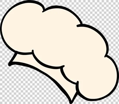 Cartoon Chef hat Uniform for Silly Goose Dress Up Illustration Stock Illustration