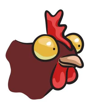 Cartoon chicken Stock Illustration