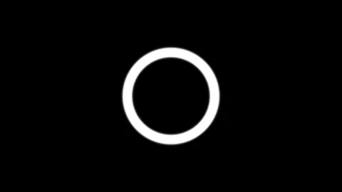 Cartoon Circle Firework Burst Animation with Glowing Ellipse 库存影片 332910377