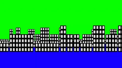 Cartoon City 库存影片 42685137